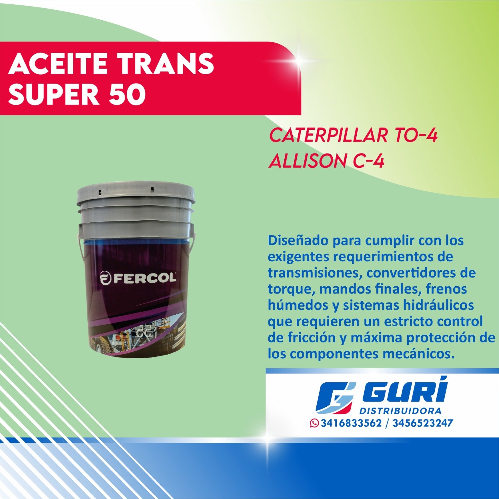20 lts Trans 50